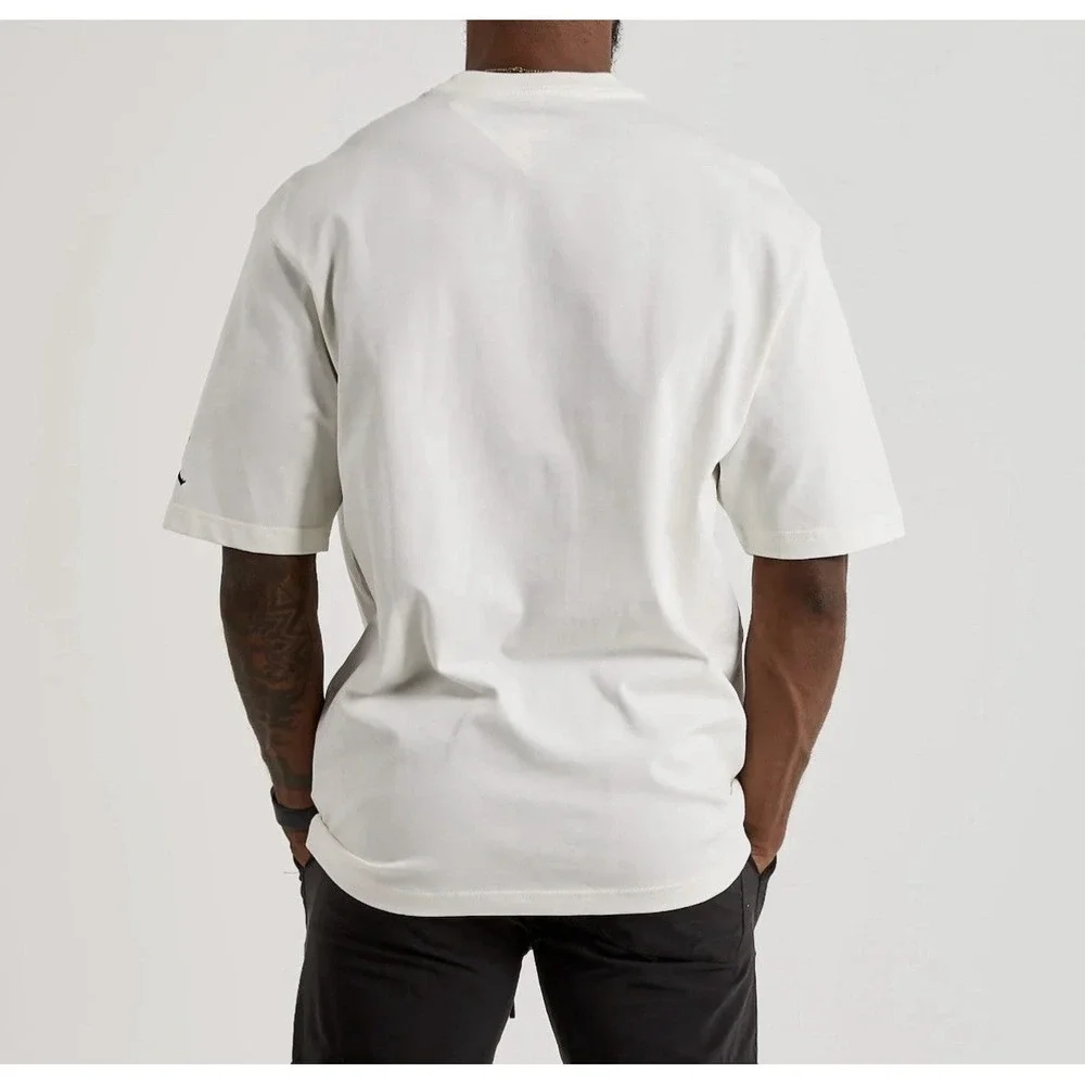 Jordan Men's Small Air Jordan 1 Chicago Flight T-Shirt Off White FD0536-133